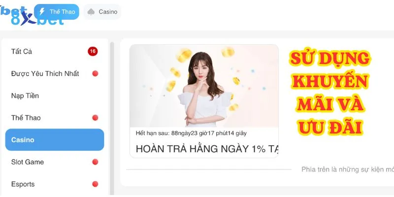 Casino 8Xbet thường xuyên có các chương trình khuyến mãi