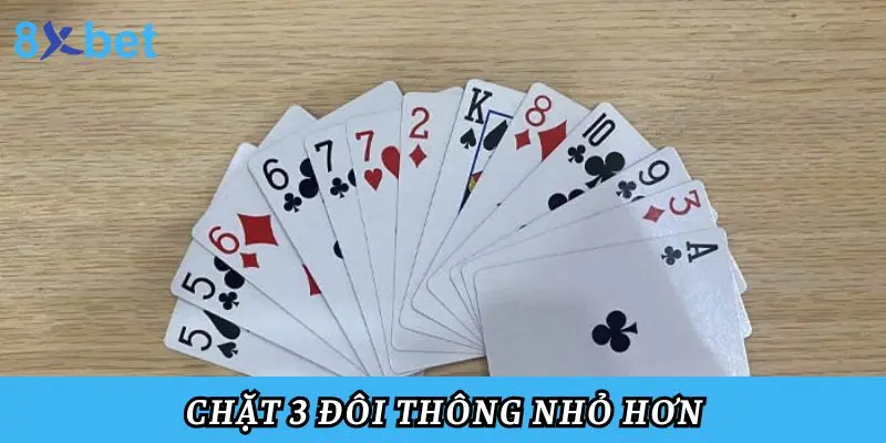 Chặt 3 đôi thông nhỏ hơn