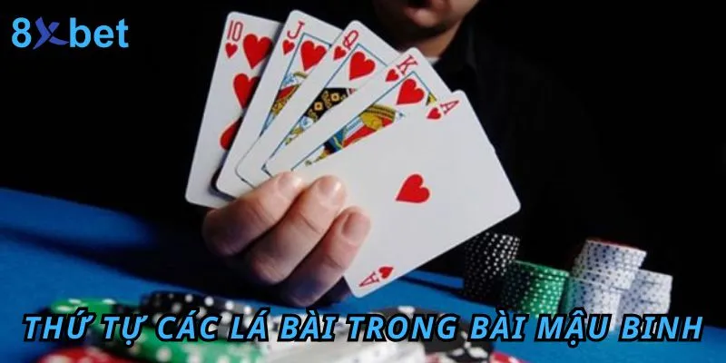 Trình tự các lá bài Mậu Binh 8xbet