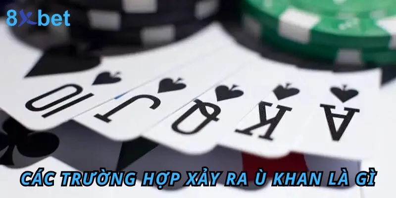 Các trường hợp xảy ra ù khan là gì